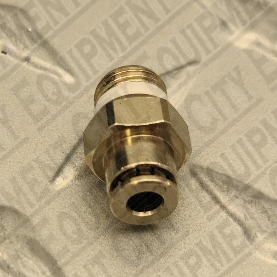 3-00461 Corghi STRAIGHT FITTING 1/8 Male  X 6mm Tubing Female  | Replaces 900441568